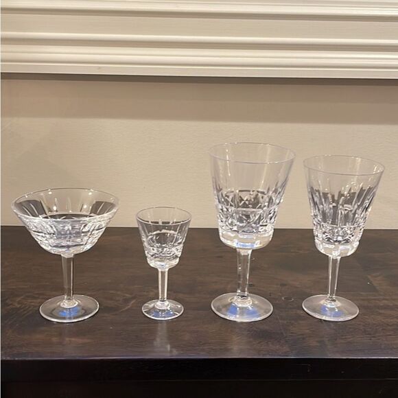 29 piece vintage crystal stemware - Picture 1 of 8